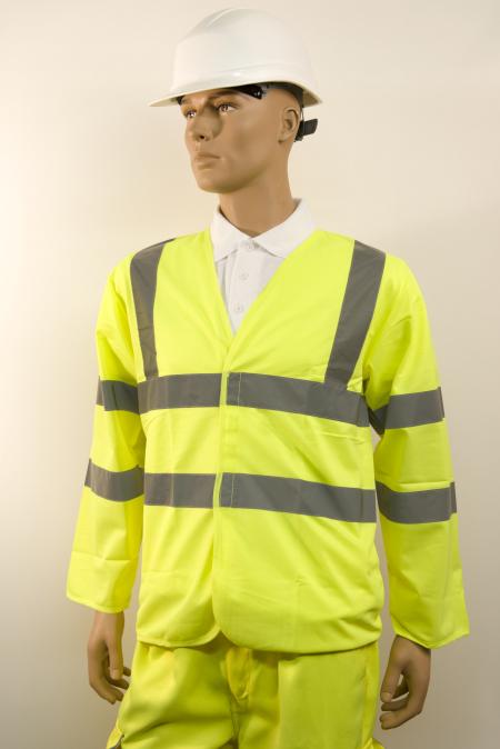 Single colour long sleeve vest 