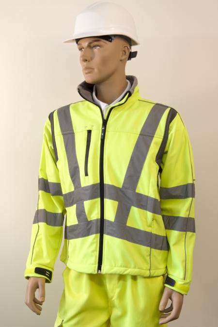Aqua hi vis waterproof jacket