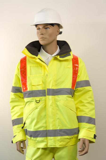 Leo red brace bomber